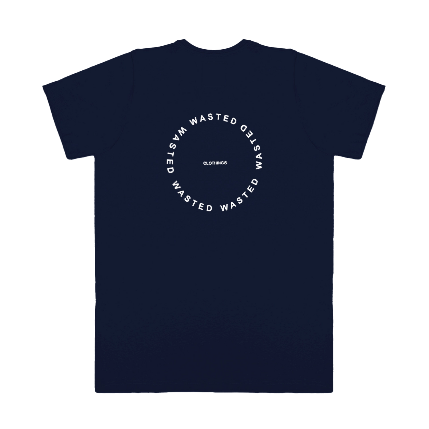 Wasted Clothing Badge Print