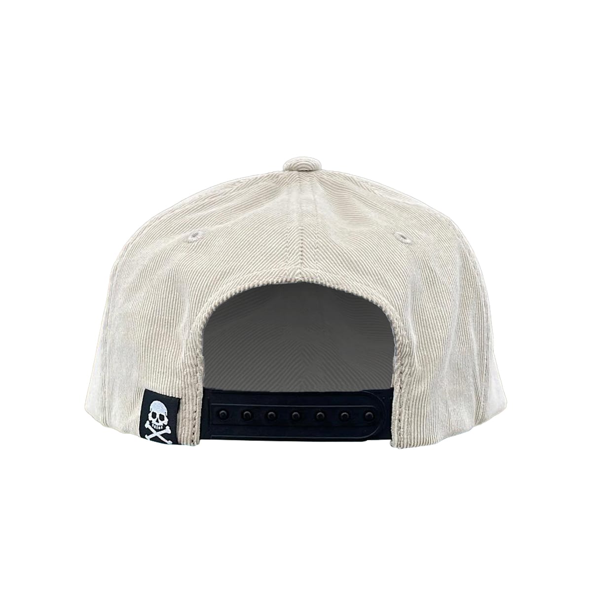 Wasted Light Grey Snapback Cap