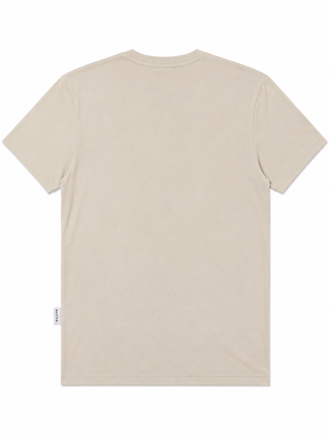 WASTED. ESSENTIAL TEE – SAND  Clean. Timeless. Built for everyday wear.