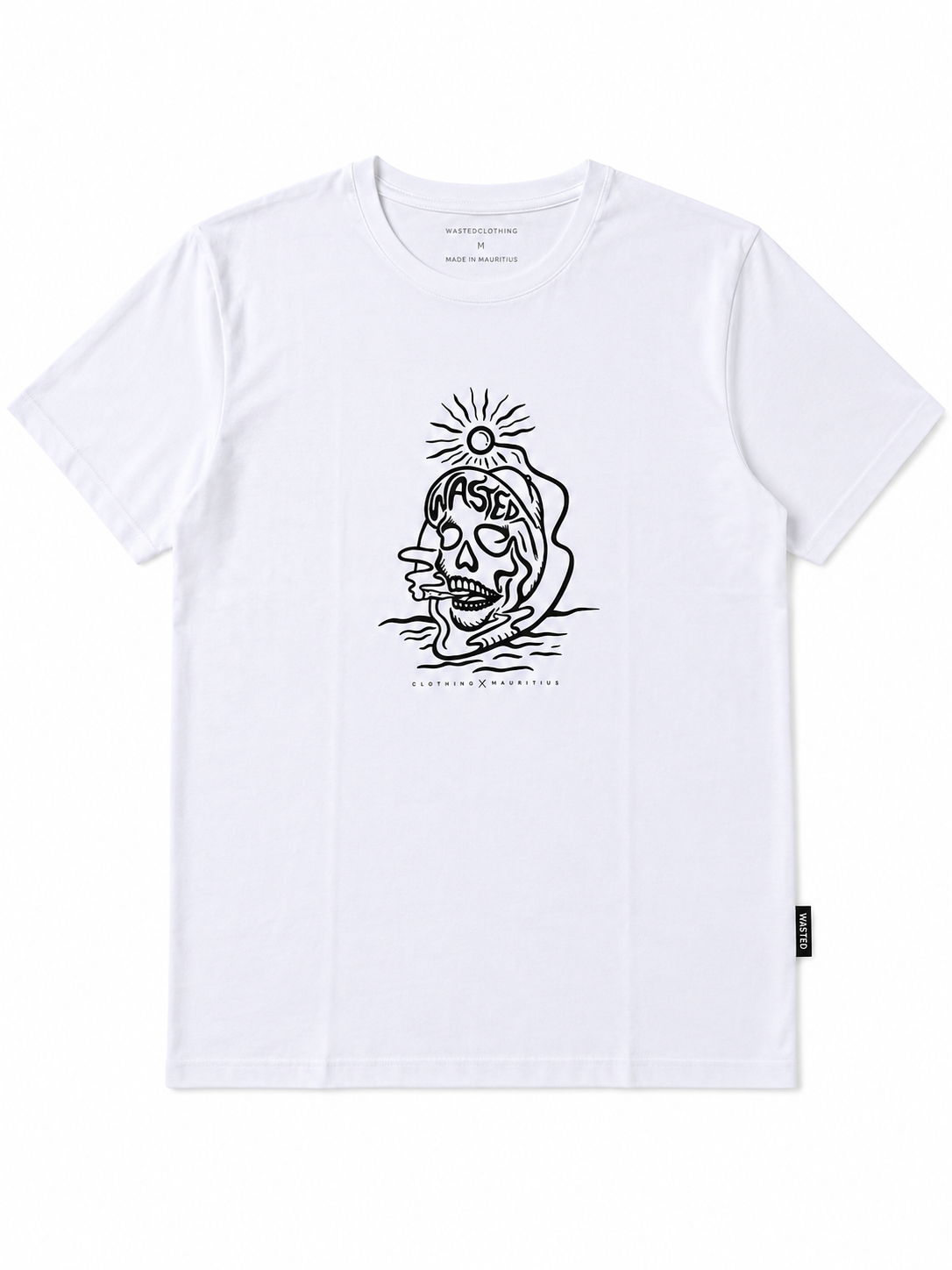 Off The Rack - Map Moris Tee - White