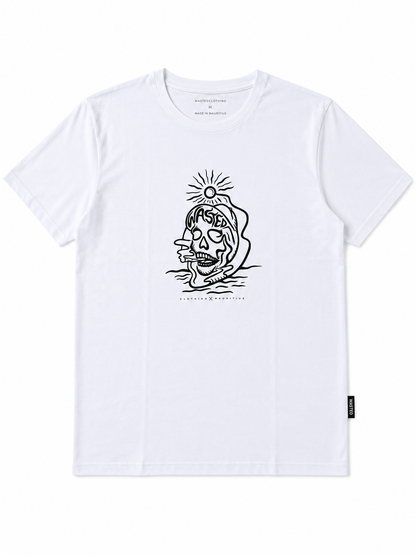 Off The Rack - Map Moris Tee - White