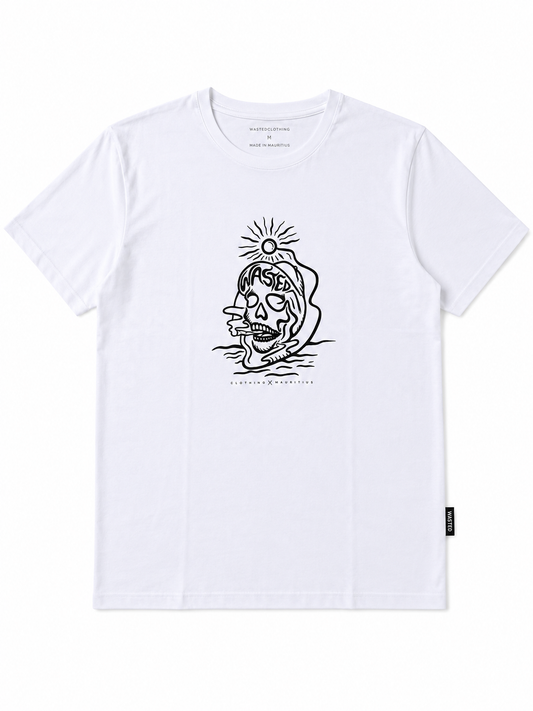 Off The Rack - Map Moris Tee - White