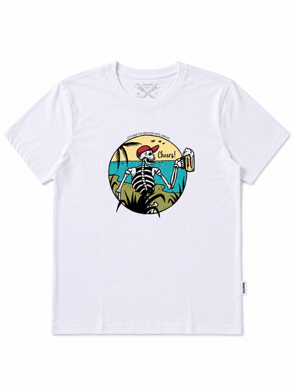 Off The Rack - Cheers Tee - White