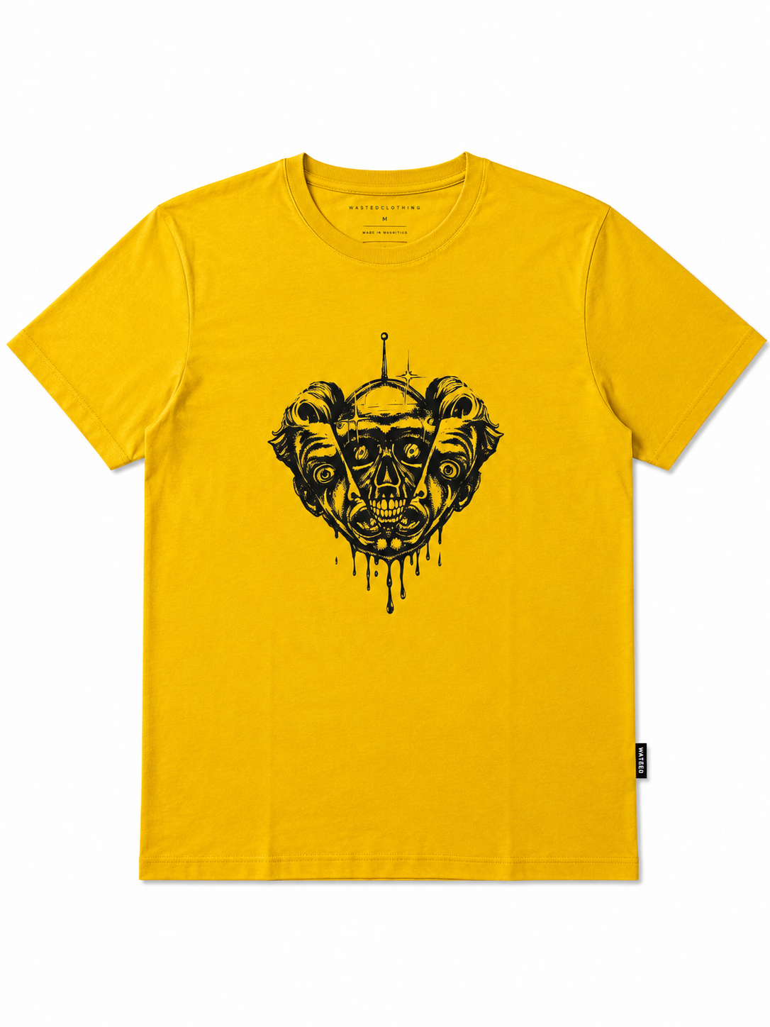 Off The Rack - Crackpot Tee - Yellow