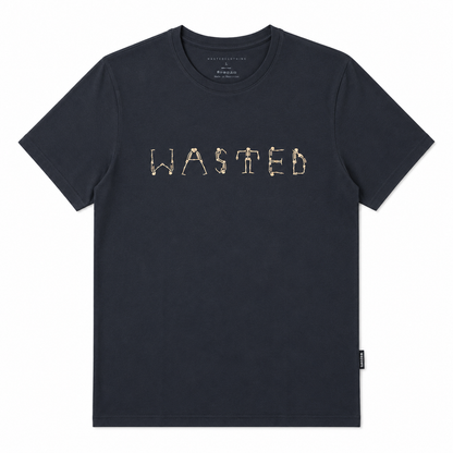 Off The Rack - Dancing Skulls Tee - Navy