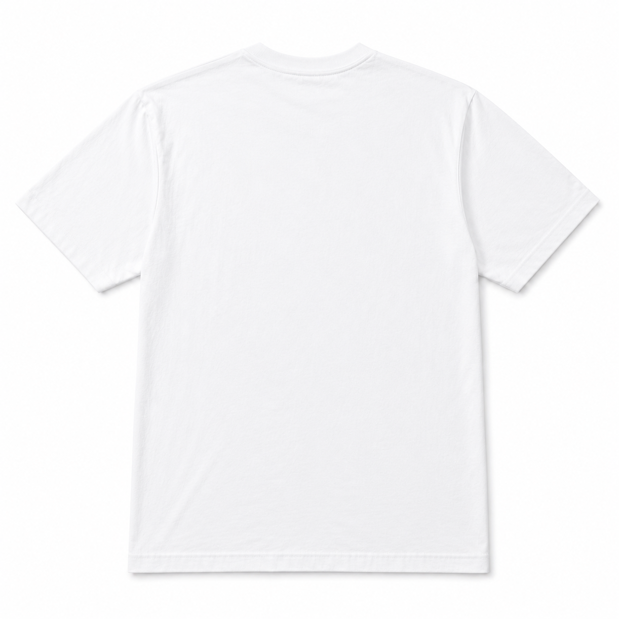 Live & Laugh White Oversize Tee