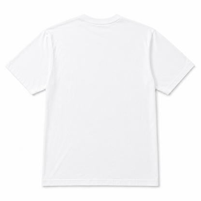 Live & Laugh White Oversize Tee