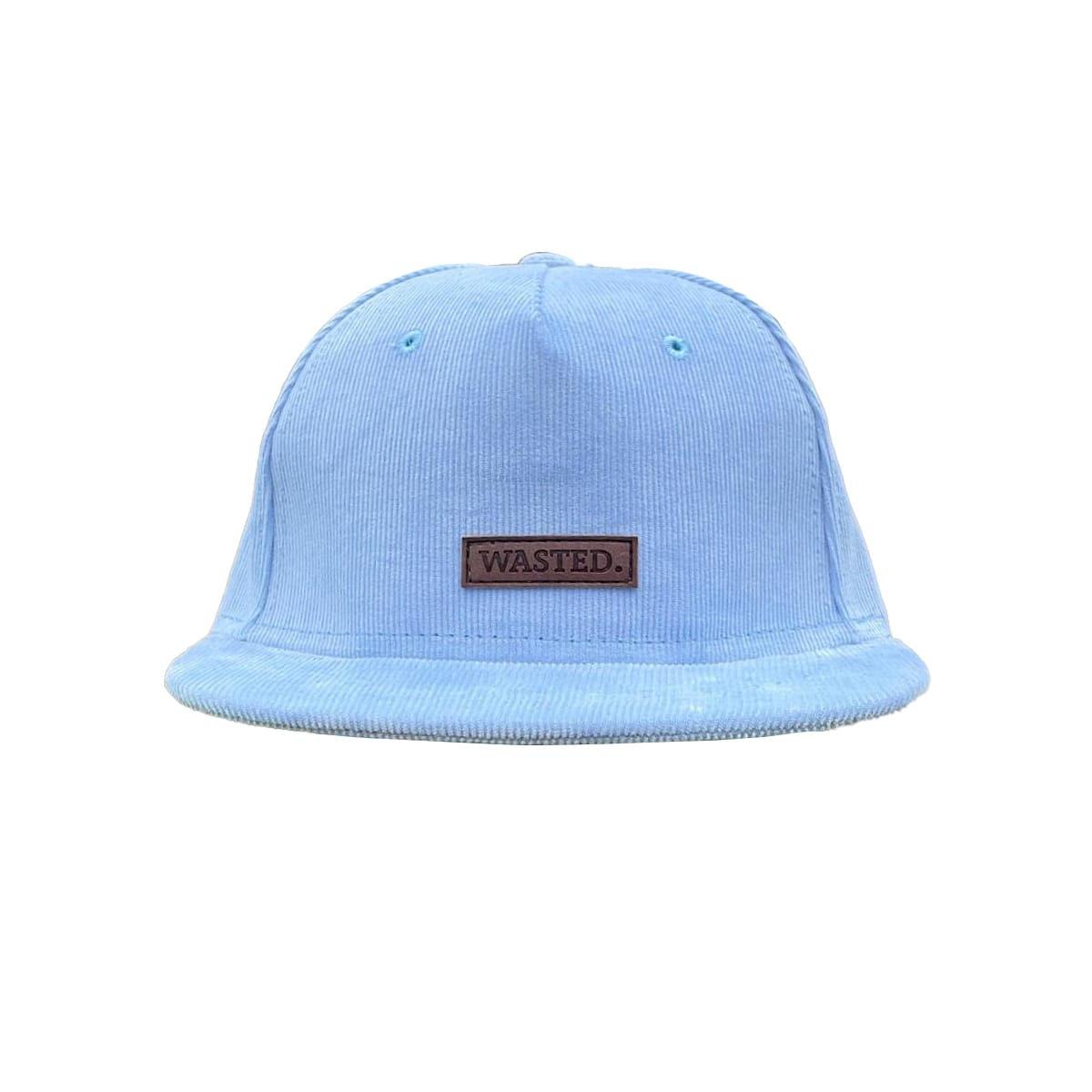 Wasted Light Blue Snapback Cap
