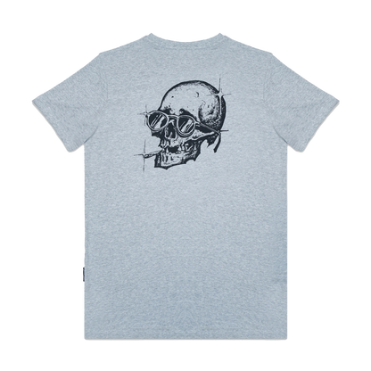 Disco skull Grey