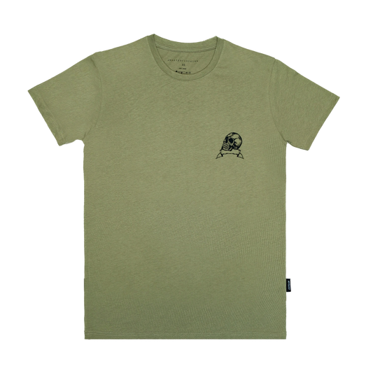 Pirate Skull Olive