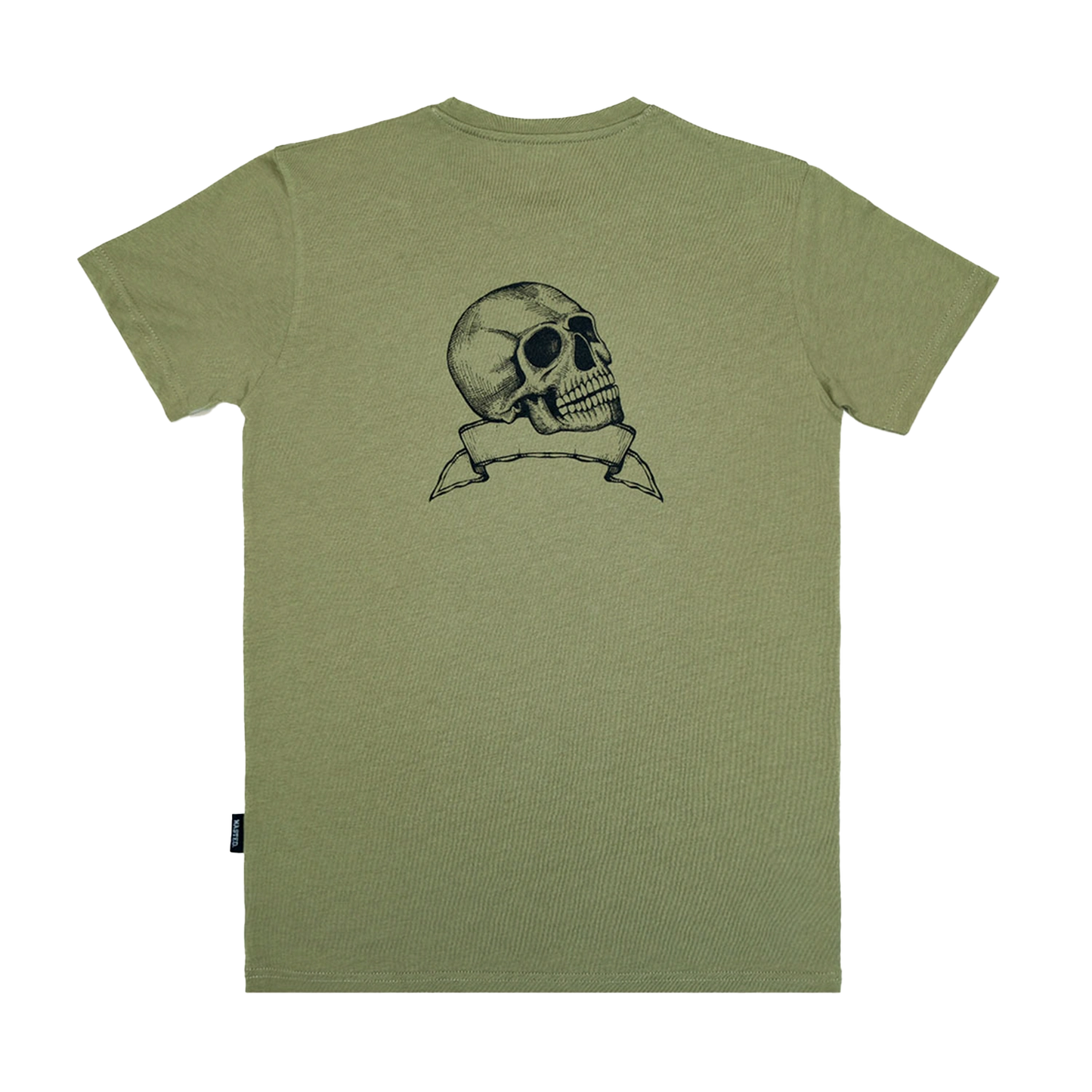 Pirate Skull Olive