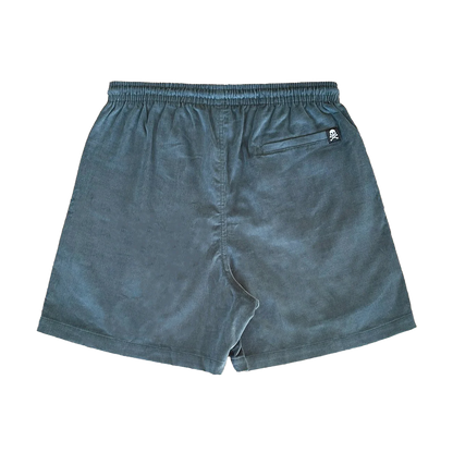Wasted Teal Elastic Short