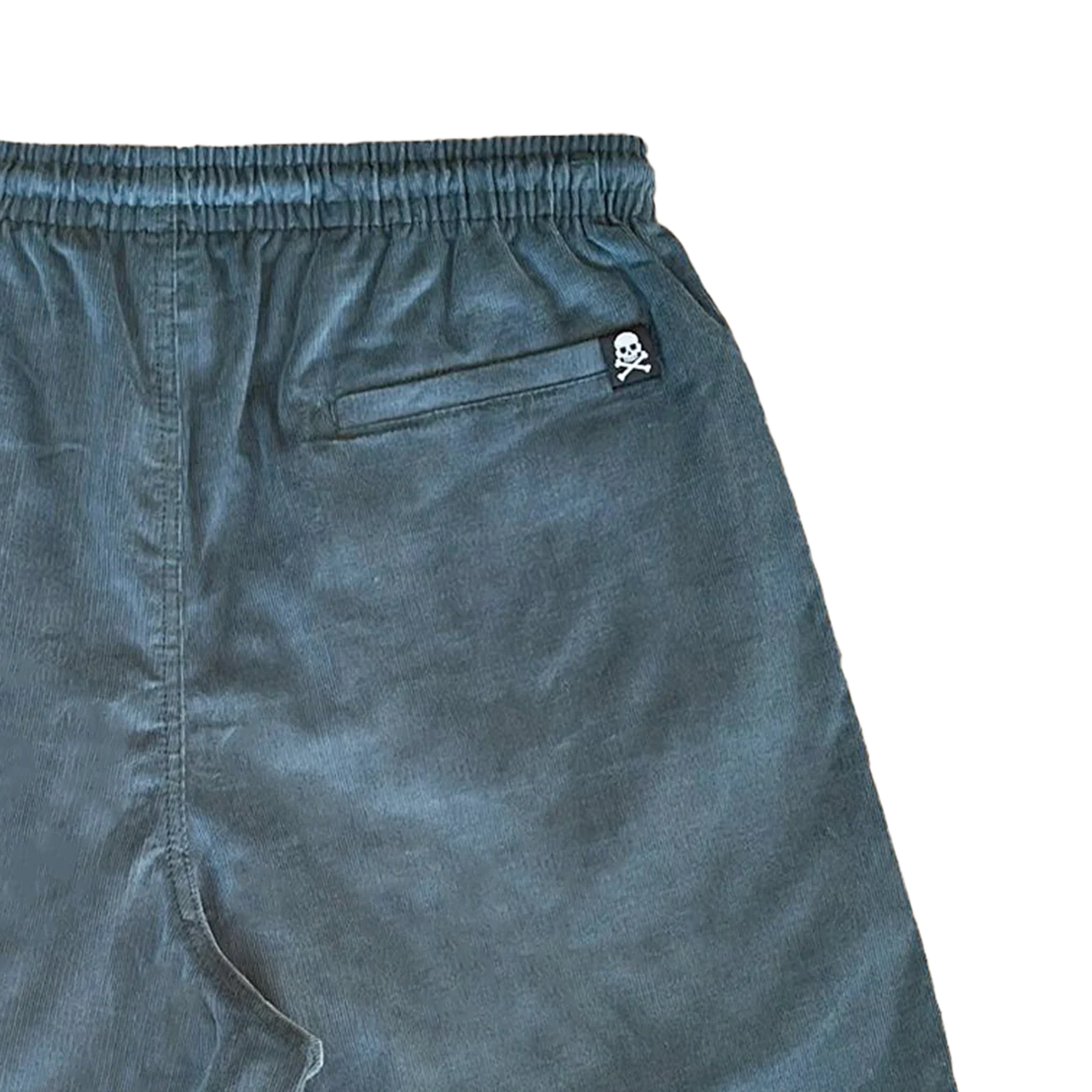 Wasted Teal Elastic Short